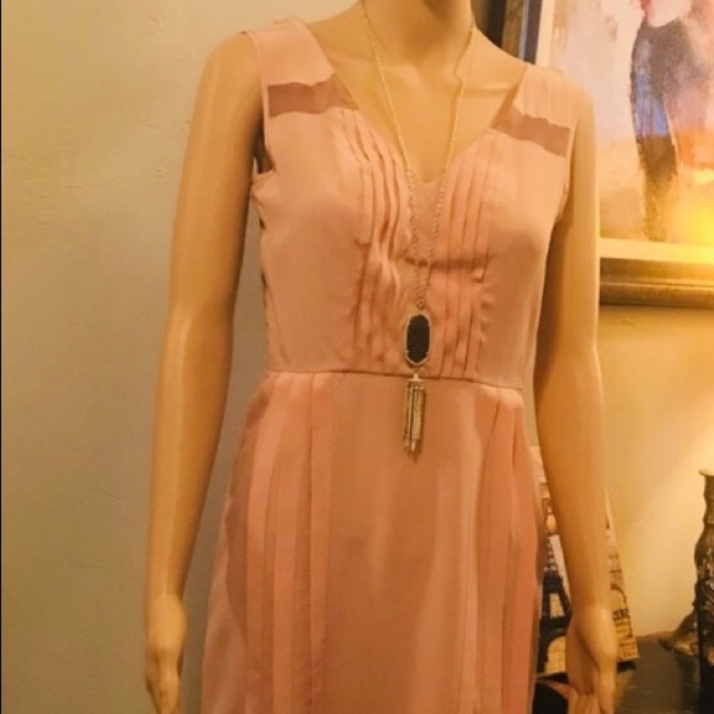 Prada Silk & Sheer Dress